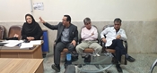 جلسه بررسی برنامه آموزشی و حضور دستیاران در بخشها 