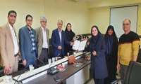 مراسم بزرگداشت سرکار خانم دکتر مهسا حسنی پور به مناسبت ارتقاء مرتبه به دانشیاری با حضور دبیر محترم هیأت ممیزه دانشگاه