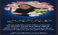 تبریک ارتقاء سرکار خانم دکتر امین به مرتبه دانشیاری